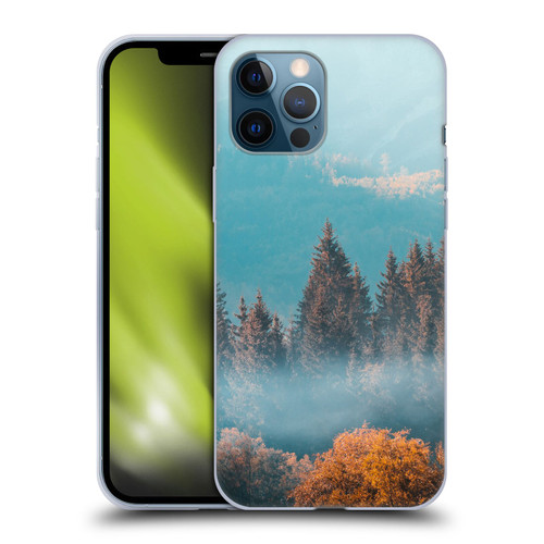 Patrik Lovrin Magical Foggy Landscape Autumn Forest Soft Gel Case for Apple iPhone 12 Pro Max