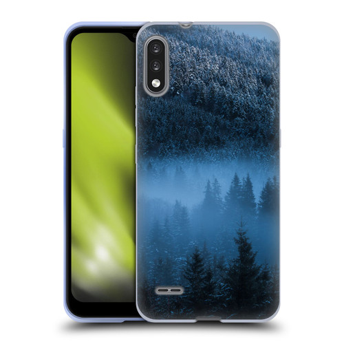 Patrik Lovrin Magical Foggy Landscape Magical Fog Over Snowy Forest Soft Gel Case for LG K22