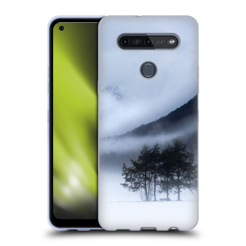 Patrik Lovrin Magical Foggy Landscape Fog, Mountains And A Tree Soft Gel Case for LG K51S