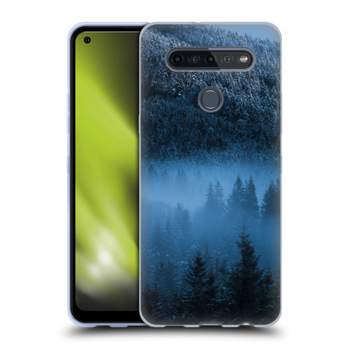 Patrik Lovrin Magical Foggy Landscape Magical Fog Over Snowy Forest Soft Gel Case for LG K51S
