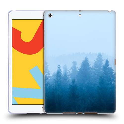 Patrik Lovrin Magical Foggy Landscape Fog Over Forest Soft Gel Case for Apple iPad 10.2 2019/2020/2021