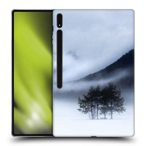 Patrik Lovrin Magical Foggy Landscape Fog, Mountains And A Tree Soft Gel Case for Samsung Galaxy Tab S8 Ultra