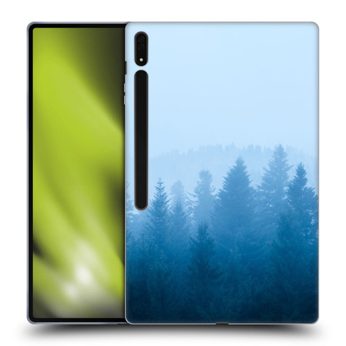 Patrik Lovrin Magical Foggy Landscape Fog Over Forest Soft Gel Case for Samsung Galaxy Tab S8 Ultra