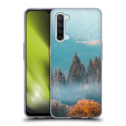 Patrik Lovrin Magical Foggy Landscape Autumn Forest Soft Gel Case for OPPO Find X2 Lite 5G