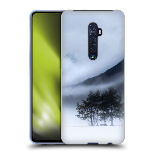 Patrik Lovrin Magical Foggy Landscape Fog, Mountains And A Tree Soft Gel Case for OPPO Reno 2