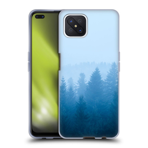 Patrik Lovrin Magical Foggy Landscape Fog Over Forest Soft Gel Case for OPPO Reno4 Z 5G