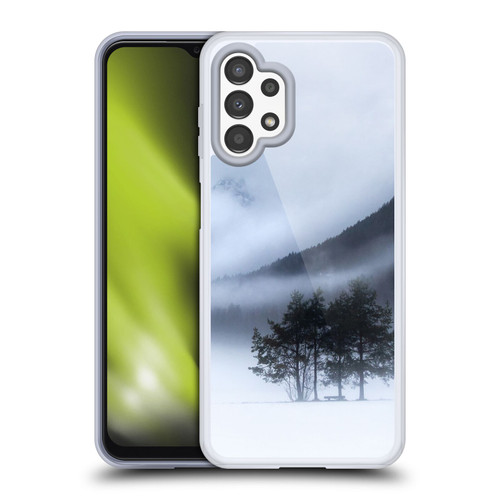 Patrik Lovrin Magical Foggy Landscape Fog, Mountains And A Tree Soft Gel Case for Samsung Galaxy A13 (2022)