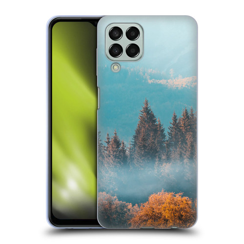 Patrik Lovrin Magical Foggy Landscape Autumn Forest Soft Gel Case for Samsung Galaxy M33 (2022)