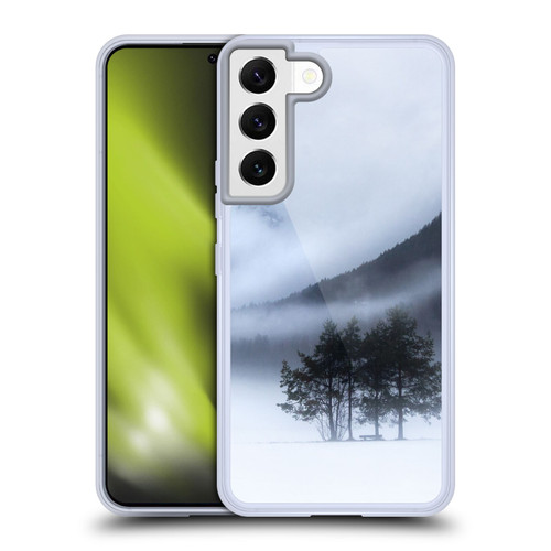 Patrik Lovrin Magical Foggy Landscape Fog, Mountains And A Tree Soft Gel Case for Samsung Galaxy S22 5G