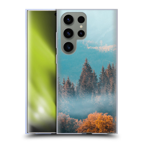 Patrik Lovrin Magical Foggy Landscape Autumn Forest Soft Gel Case for Samsung Galaxy S23 Ultra 5G