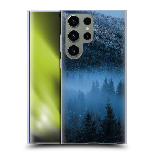Patrik Lovrin Magical Foggy Landscape Magical Fog Over Snowy Forest Soft Gel Case for Samsung Galaxy S23 Ultra 5G