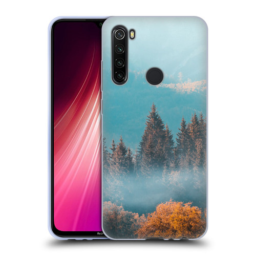 Patrik Lovrin Magical Foggy Landscape Autumn Forest Soft Gel Case for Xiaomi Redmi Note 8T