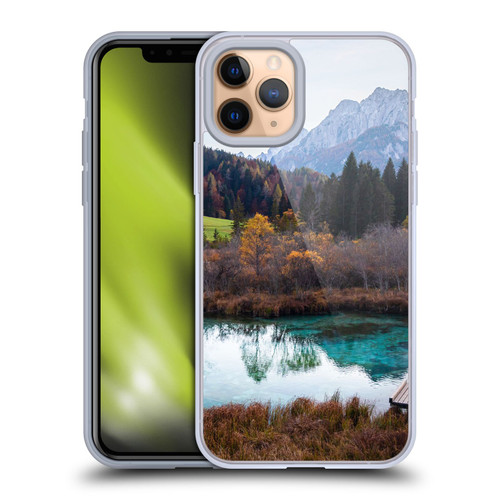 Patrik Lovrin Magical Lakes Zelenci, Slovenia In Autumn Soft Gel Case for Apple iPhone 11 Pro