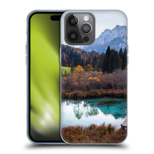 Patrik Lovrin Magical Lakes Zelenci, Slovenia In Autumn Soft Gel Case for Apple iPhone 14 Pro Max