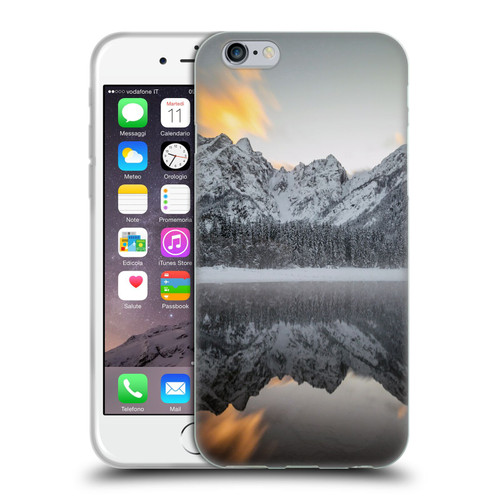Patrik Lovrin Magical Lakes Sunset Clouds Over Mountains Soft Gel Case for Apple iPhone 6 / iPhone 6s