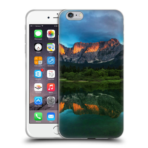 Patrik Lovrin Magical Lakes Burning Sunset Over Mountains Soft Gel Case for Apple iPhone 6 Plus / iPhone 6s Plus
