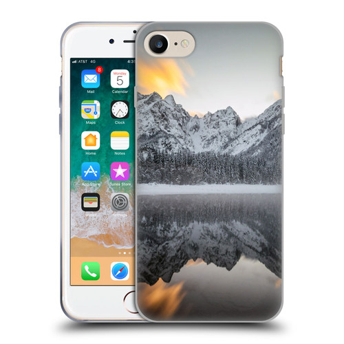 Patrik Lovrin Magical Lakes Sunset Clouds Over Mountains Soft Gel Case for Apple iPhone 7 / 8 / SE 2020 & 2022