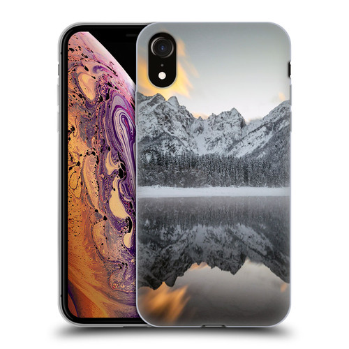 Patrik Lovrin Magical Lakes Sunset Clouds Over Mountains Soft Gel Case for Apple iPhone XR