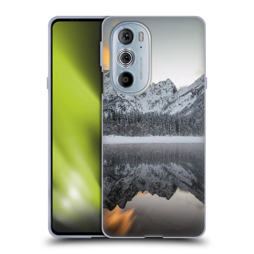 Patrik Lovrin Magical Lakes Sunset Clouds Over Mountains Soft Gel Case for Motorola Edge X30