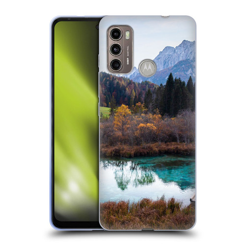 Patrik Lovrin Magical Lakes Zelenci, Slovenia In Autumn Soft Gel Case for Motorola Moto G60 / Moto G40 Fusion