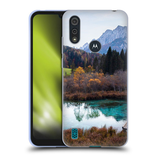 Patrik Lovrin Magical Lakes Zelenci, Slovenia In Autumn Soft Gel Case for Motorola Moto E6s (2020)