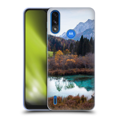 Patrik Lovrin Magical Lakes Zelenci, Slovenia In Autumn Soft Gel Case for Motorola Moto E7 Power / Moto E7i Power
