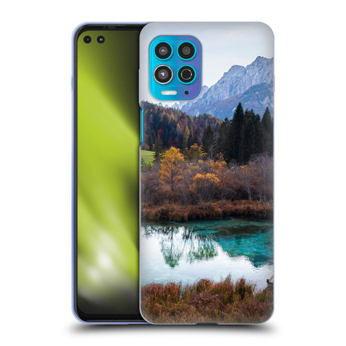 Patrik Lovrin Magical Lakes Zelenci, Slovenia In Autumn Soft Gel Case for Motorola Moto G100