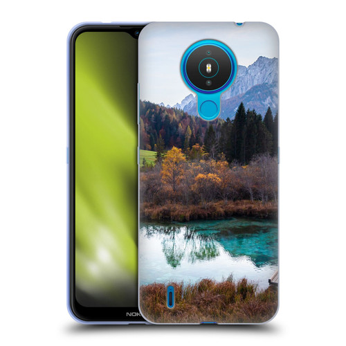 Patrik Lovrin Magical Lakes Zelenci, Slovenia In Autumn Soft Gel Case for Nokia 1.4