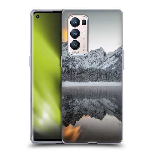 Patrik Lovrin Magical Lakes Sunset Clouds Over Mountains Soft Gel Case for OPPO Find X3 Neo / Reno5 Pro+ 5G