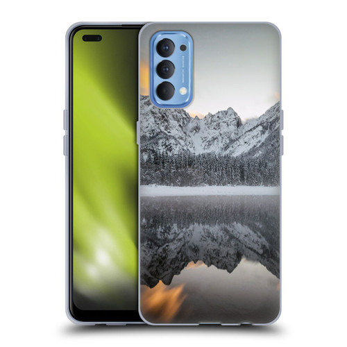 Patrik Lovrin Magical Lakes Sunset Clouds Over Mountains Soft Gel Case for OPPO Reno 4 5G
