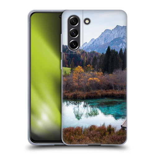 Patrik Lovrin Magical Lakes Zelenci, Slovenia In Autumn Soft Gel Case for Samsung Galaxy S21 FE 5G