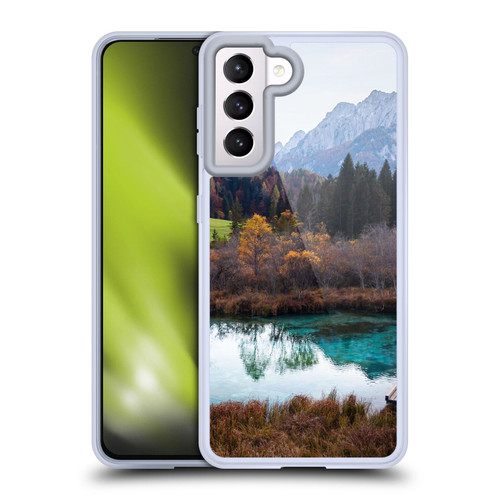 Patrik Lovrin Magical Lakes Zelenci, Slovenia In Autumn Soft Gel Case for Samsung Galaxy S21 5G