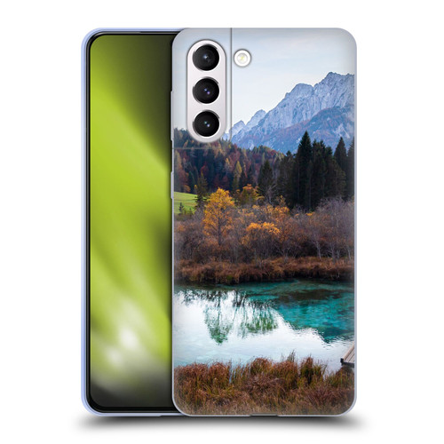 Patrik Lovrin Magical Lakes Zelenci, Slovenia In Autumn Soft Gel Case for Samsung Galaxy S21+ 5G