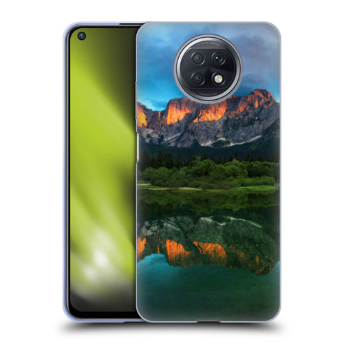 Patrik Lovrin Magical Lakes Burning Sunset Over Mountains Soft Gel Case for Xiaomi Redmi Note 9T 5G