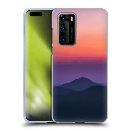 Patrik Lovrin Magical Sunsets Layers Soft Gel Case for Huawei P40 5G