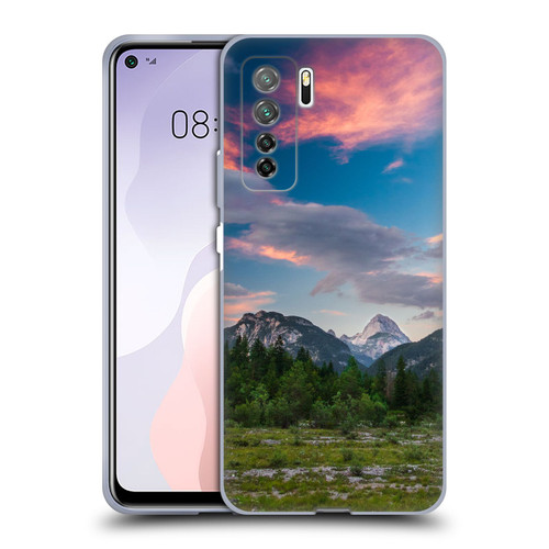 Patrik Lovrin Magical Sunsets Amazing Clouds Over Mountain Soft Gel Case for Huawei Nova 7 SE/P40 Lite 5G