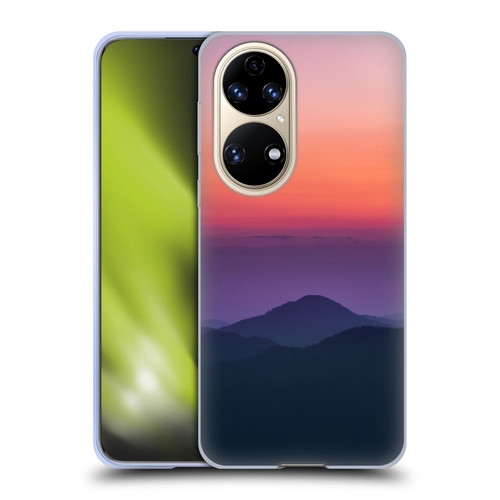 Patrik Lovrin Magical Sunsets Layers Soft Gel Case for Huawei P50