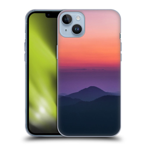 Patrik Lovrin Magical Sunsets Layers Soft Gel Case for Apple iPhone 14 Plus