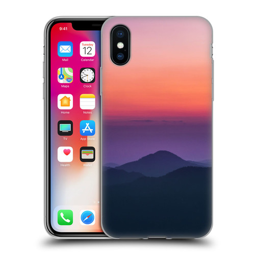 Patrik Lovrin Magical Sunsets Layers Soft Gel Case for Apple iPhone X / iPhone XS