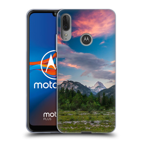 Patrik Lovrin Magical Sunsets Amazing Clouds Over Mountain Soft Gel Case for Motorola Moto E6 Plus