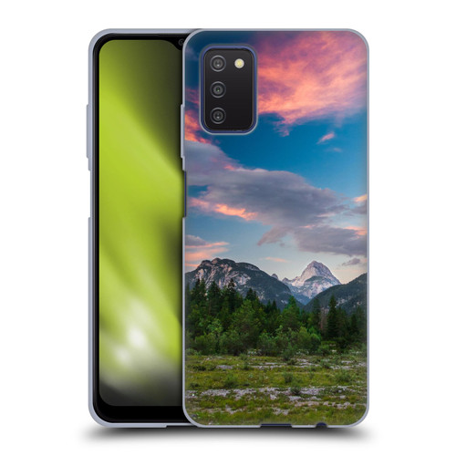 Patrik Lovrin Magical Sunsets Amazing Clouds Over Mountain Soft Gel Case for Samsung Galaxy A03s (2021)