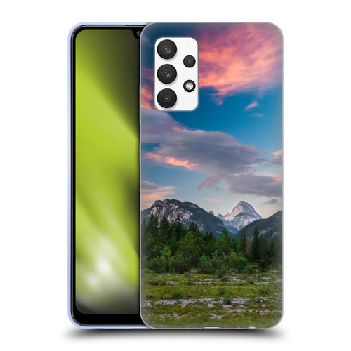 Patrik Lovrin Magical Sunsets Amazing Clouds Over Mountain Soft Gel Case for Samsung Galaxy A32 (2021)