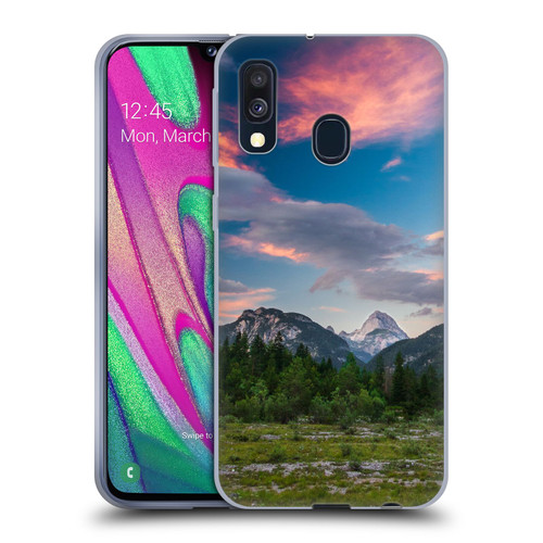 Patrik Lovrin Magical Sunsets Amazing Clouds Over Mountain Soft Gel Case for Samsung Galaxy A40 (2019)