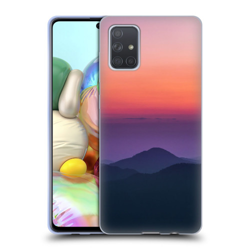 Patrik Lovrin Magical Sunsets Layers Soft Gel Case for Samsung Galaxy A71 (2019)