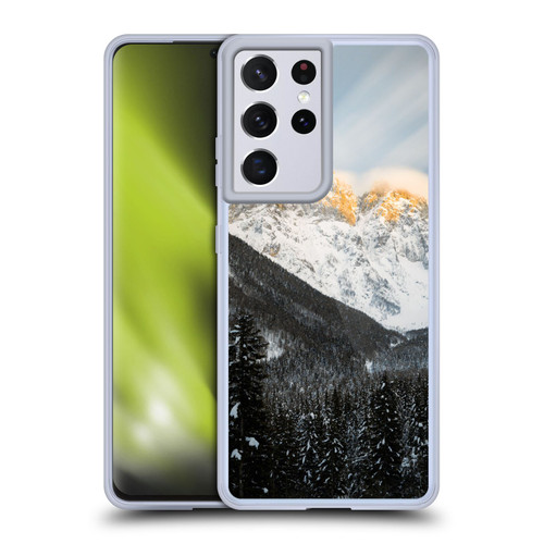 Patrik Lovrin Magical Sunsets Last Light On Slovenian Alps Soft Gel Case for Samsung Galaxy S21 Ultra 5G