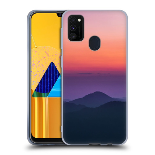 Patrik Lovrin Magical Sunsets Layers Soft Gel Case for Samsung Galaxy M30s (2019)/M21 (2020)