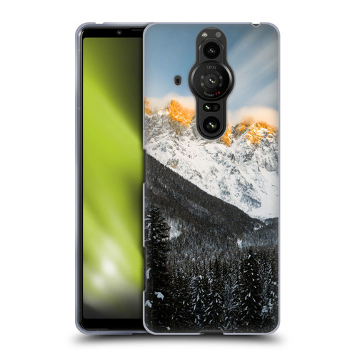 Patrik Lovrin Magical Sunsets Last Light On Slovenian Alps Soft Gel Case for Sony Xperia Pro-I