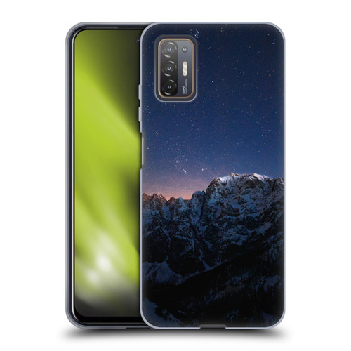 Patrik Lovrin Night Sky Stars Above Mountains Soft Gel Case for HTC Desire 21 Pro 5G