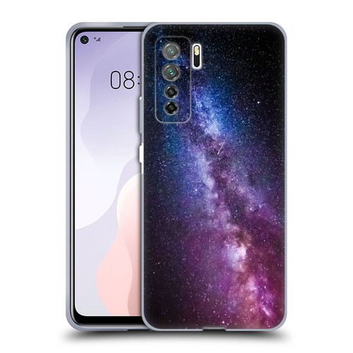 Patrik Lovrin Night Sky Milky Way Bright Colors Soft Gel Case for Huawei Nova 7 SE/P40 Lite 5G