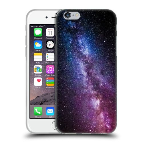 Patrik Lovrin Night Sky Milky Way Bright Colors Soft Gel Case for Apple iPhone 6 / iPhone 6s
